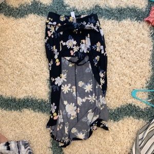 Justice shorts with skirt